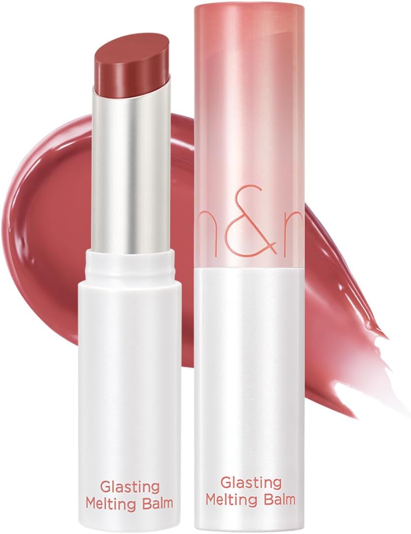 rom&nd Glasting Melting Balm 06 Kaya Fig glossy tinted lip balm